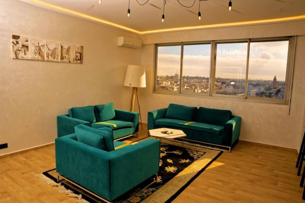 Rabat Vue Du Ciel N° 2, Majestueux Et Panoramique Centre Ville Eksteriør bilde