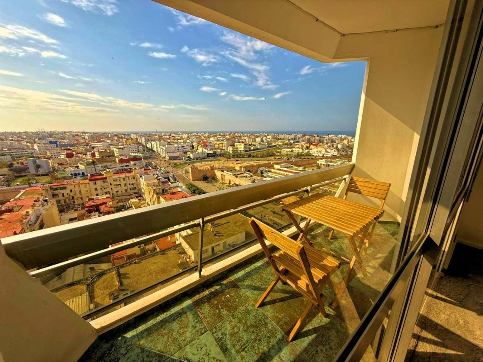 Rabat Vue Du Ciel N° 2, Majestueux Et Panoramique Centre Ville Eksteriør bilde